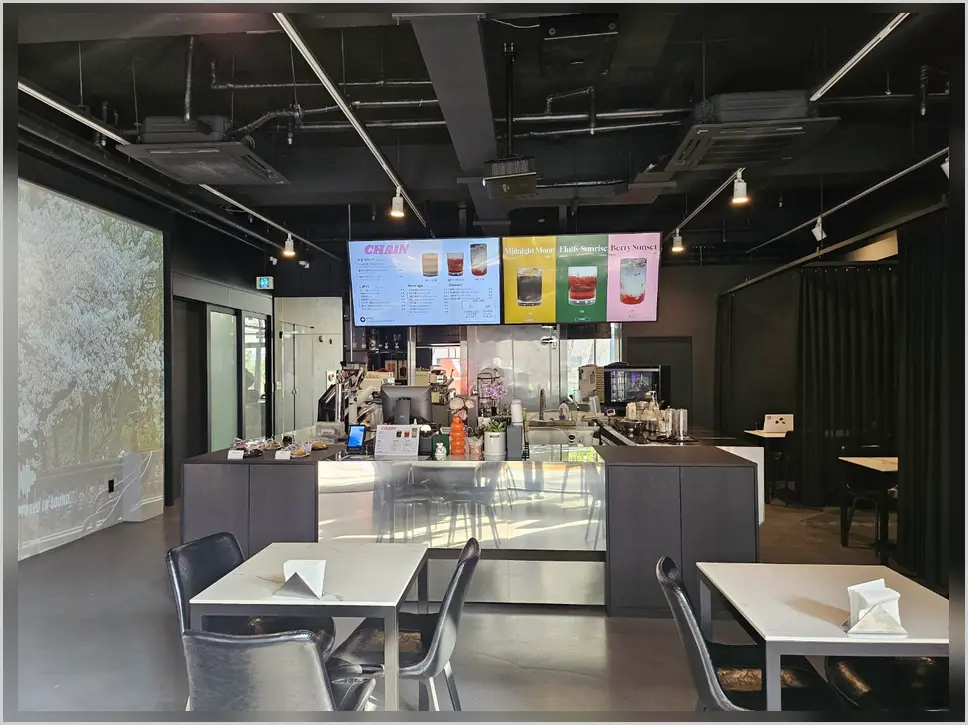 강남 압구정동 엔터 라운지 인테리어 3D 시안 사전 확인